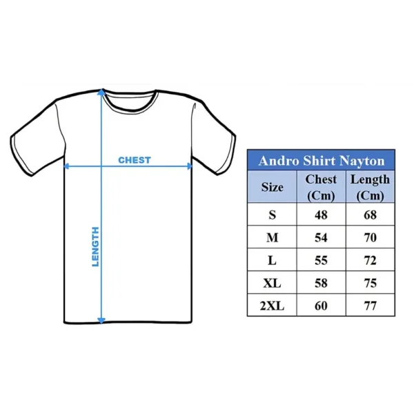 andro-nayton-green-black-size-guide
