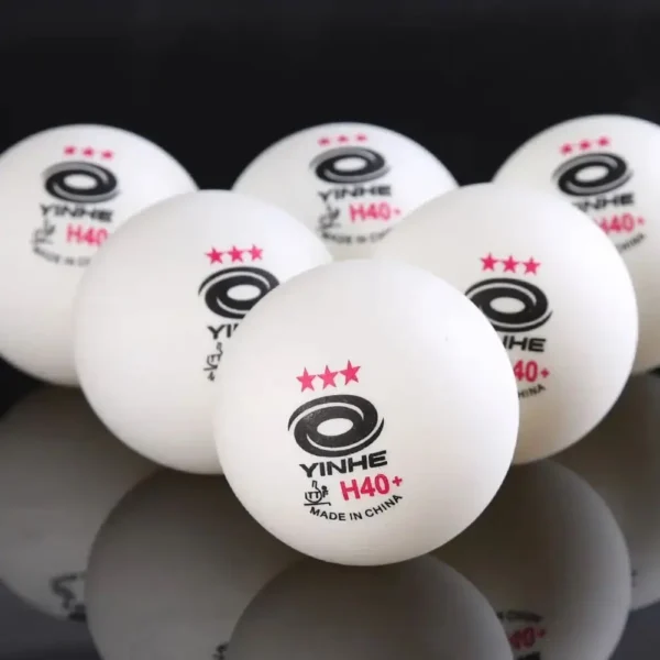 yinhe-h40-3-star-abs-balls-6-balls-close-up-on-glass